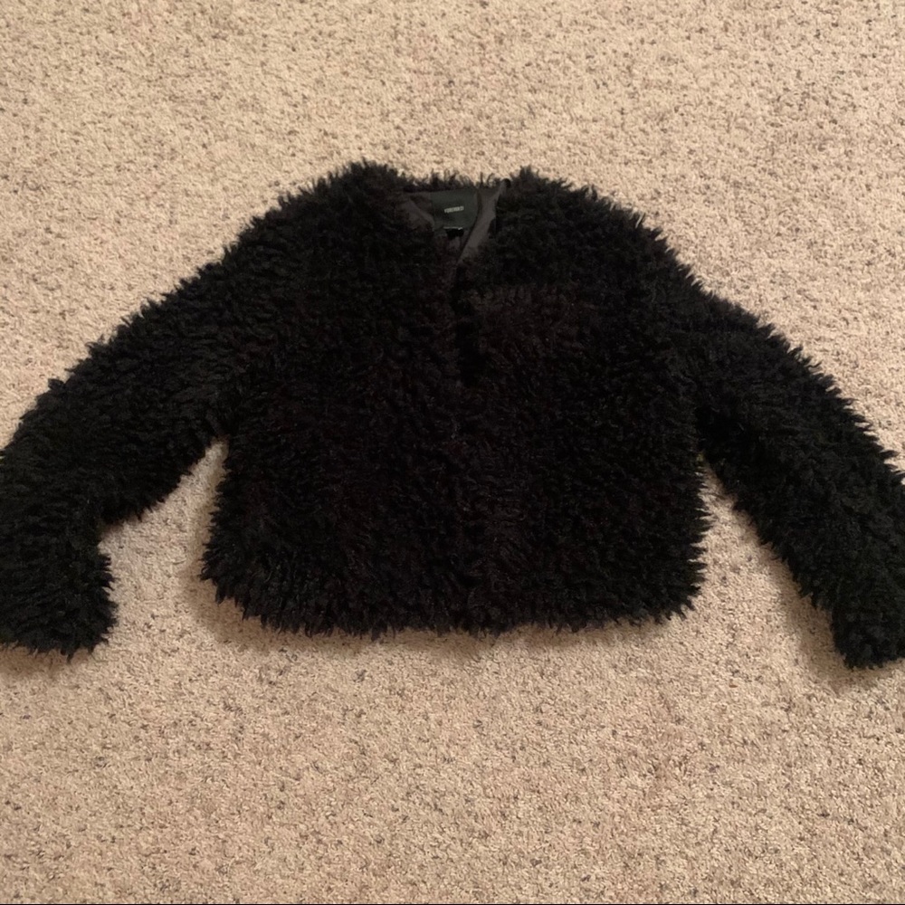 Forever 21 Faux Fur Coat